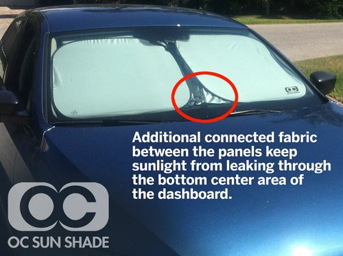 Mcarcovers Windshield OC Sun Shade for 82-87 Pace Arrow Pace Arrow OCSS-641382