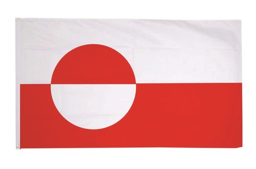 Fahne Flagge Grönland 60 x 90 cm