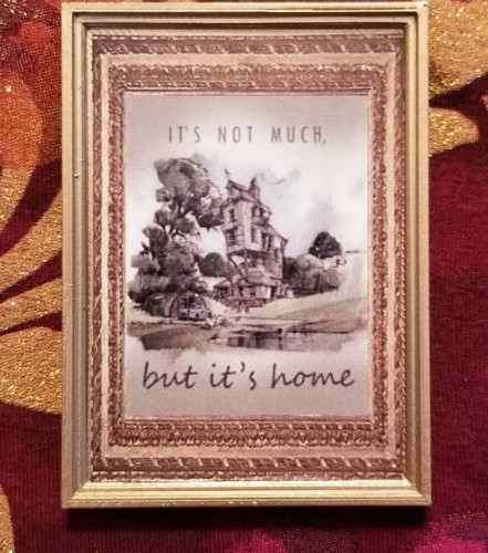 The Burrow “It’s not Much” Ron Weasley Refrigerator Locker Magnet Harry Potter
