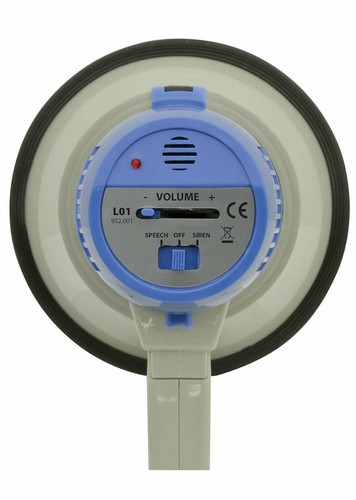 LOUD PORTABLE MEGAPHONE L01 BLUE 10W 200M MAX PROJECTION