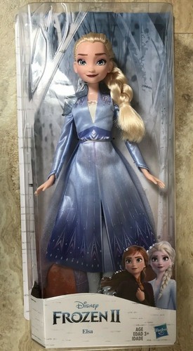 Disney Frozen 2 Elsa Barbie Doll 12/" FIGURE OUT OF ORIGINAL BOX