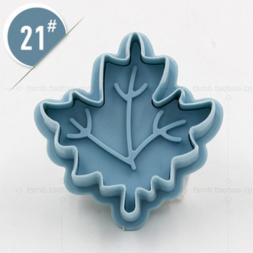 NEW Chocolate Cake Fandant Decorating Plunger Cookie Cutter Plastic Mold A9