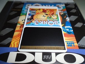 Bonk 3: Bonk's Big Adventure game w/ manual USA ☆☆ Authentic (NEC TurboGrafx-16)