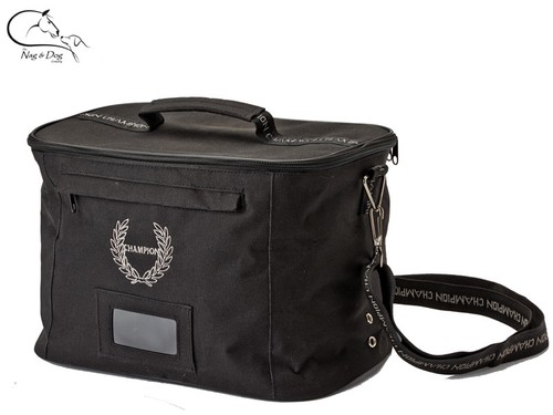 Champion Burghley Équitation Sac Chapeau Chapeau De Stockage Noir Livraison Gratuite