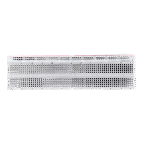 730 Holes Transparent Breadboard Protoboard DIY Kit Universal PCB Circuit Board