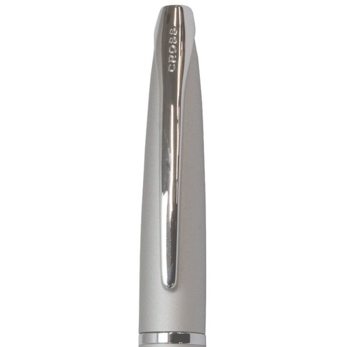 Cross ATX Ball Pen in Satin Matt Glossy Chrome 882-1.Gift Boxed,BNIB-Luxury Gift