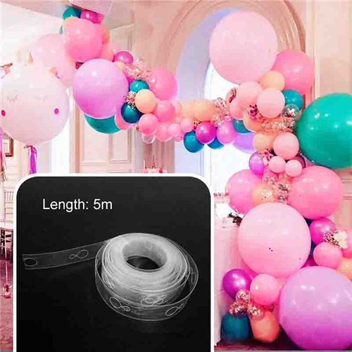 Ballonkette Bogen Verbinden Streifen FüR Hochzeit Geburtstag Party Decor Neu