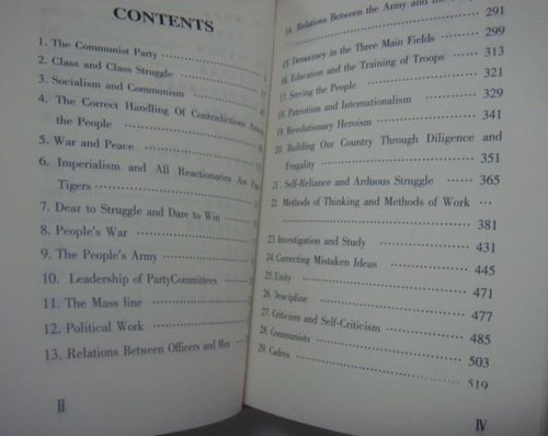 Quotations From Chairman Mao Tse Tung Little Red Book