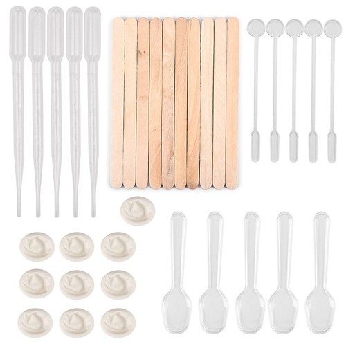 35Pcs//Set Resin Molds UV Epoxy Jewelry Making DIY Tool Stirring Stick Straw Kits