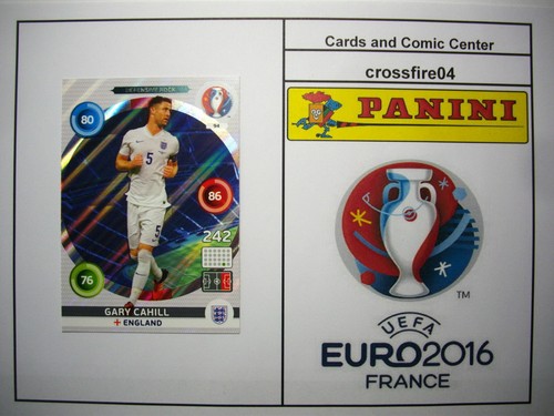 Panini Adrenalyn em euro 2016-Inglaterra España todas las tarjetas nº 82-135 France