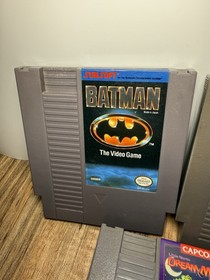 Nintendo NES Game Lot Super Mario 3 Batman Ninja Turtles Rad Racer Dream Master
