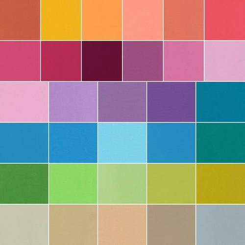 LARGE Jelly Roll 40 strips 2.5/" x 42/" Robert Kaufman New Kona Colours RU341-40