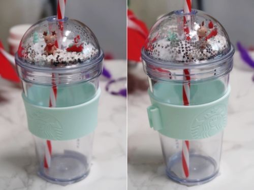 Starbucks Korea 2017 Christmas Limited Edition Rudolph Figure Tumbler 473ml