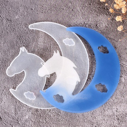 Art DIY Gift Ornament Casting Mould Crystal Glue Epoxy Resin Silicone Mold