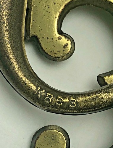 Vintage KBC Keeler Brass Batwing Chippendale Style Drawer Pulls N-19560 Pair