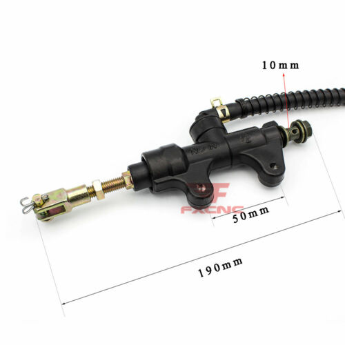 Rear Brake Master Cylinder Fluid Pump For Suzuki GSX1300R Hayabusa 1999-2014 13