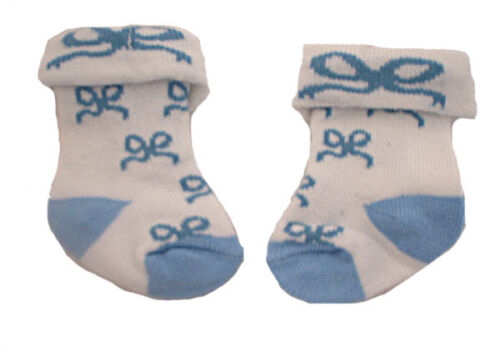 Details about   Blue Bow Socks Fits 18 inch American Girl Dolls 