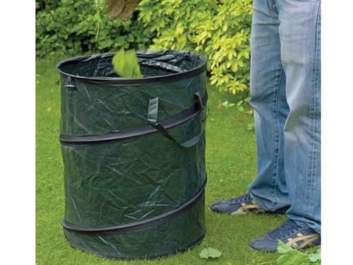 LARGE HEAVY DUTY POP UP GARDEN BIN BAG WASTE RUBBISH CARRIER LEAVES BAG SACK
