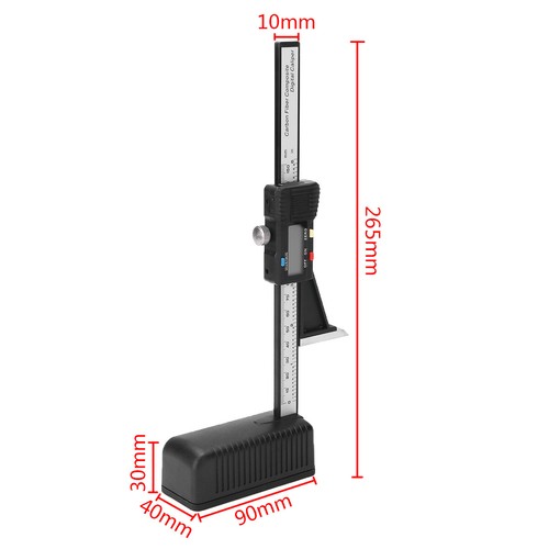 Digital Height Depth Gauge Tester Measure 0-150mm//6″ Caliper Woodworking