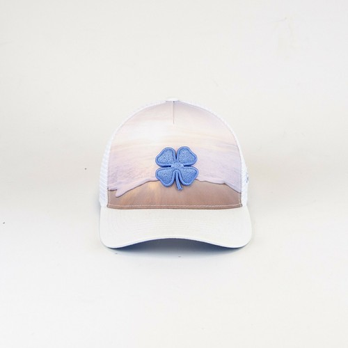 New 2019 Black Clover Shoreline #1 Beach Blue//Print//White Adjustable Hat//Cap