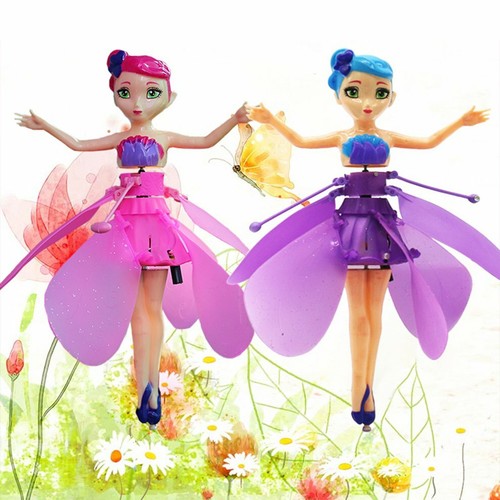 Flying Angel Doll Infrared Induction Flying Dolls Children Girl Gift Drone FY