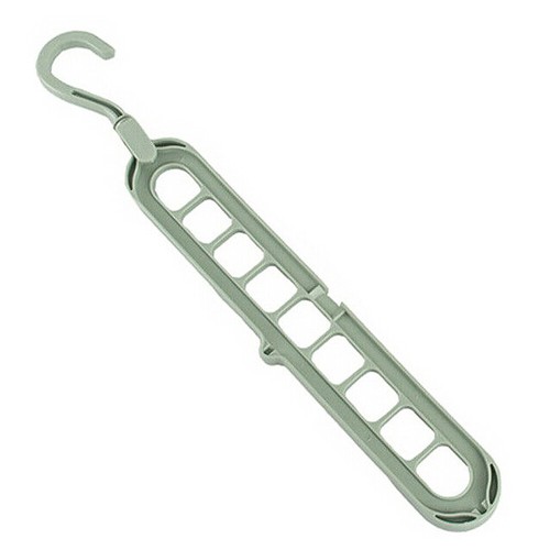 9-Loch Magic Kleiderbügel Kleiderschrank 360 ° Organizer Rack Hook Platzsparer