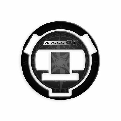 ADESIVO TAPPO BENZINA KEYLESS 3D NERO FITS BMW 1600 K GT// GTL 2010-2018