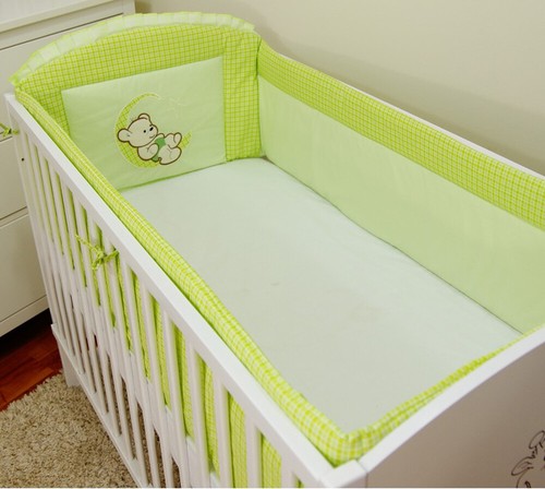 Kopfschutz Netschen 360cm//420cm Bettumrandung für Babybett 60x120 70x140cm