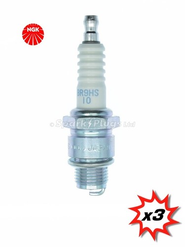 Set Of 3 Plugs 3x NGK BR9HS-10 Spark Plug 4551 Fast Despatch