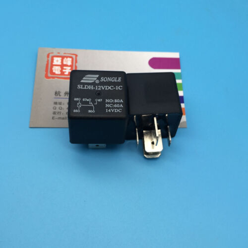 60A 14VDC SONGLE Relay # 10pcs New SLDH-12VDC-1C NO 80A NC
