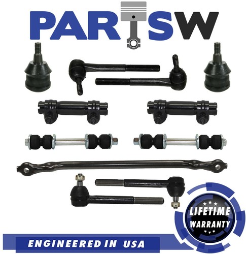 Details about / 11Pc for Chevy GMC C1500 C2500 Tahoe Yukon TieRod Drag Link Lower Ball Joint 2WD