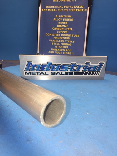 1-1//2/" OD x 72/"-Long x 1//8/" Wall 6061 T6511 Aluminum Round Tube-/>1.5/" OD x .125