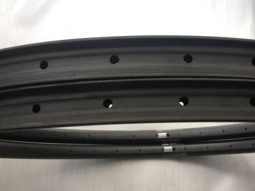 SALE 35mm wide Carbon 27.5/" MTB Mountain Clincher Bike Rim Hooked Tubeless 1PAIR