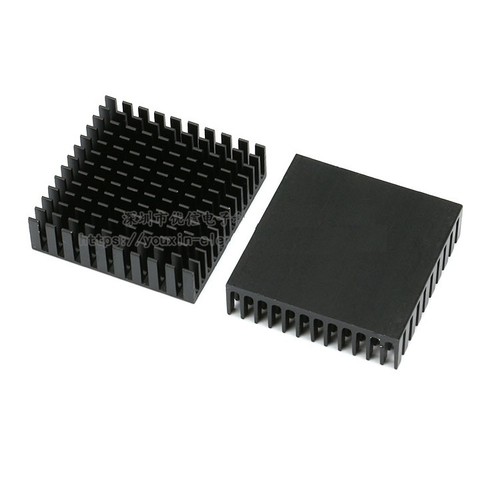 Aluminum Heatsink Cooling 40x40x11mm for LED Power Memory Chip IC Transistor UK