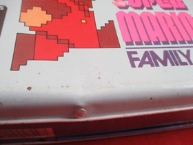 Super Mario Bros. Nintendo Family Computer (Famicom) 1985 Amada Metal Lunch Box