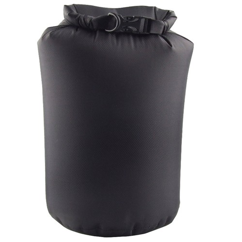 75L Waterproof Roll Top Compression Bag Dry Sack for Camping Floating Black