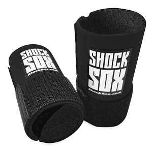 Shock Sox Fork Seal Protector for Offroad 4/" Mini for Conventional Forks Black