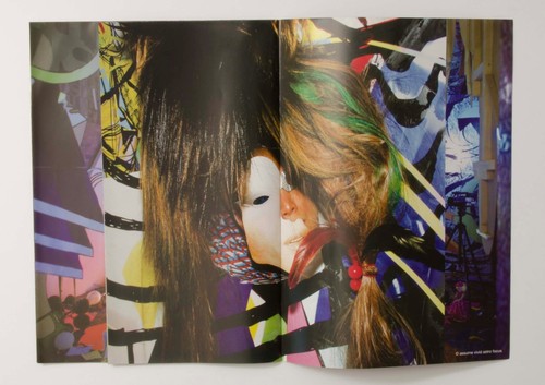 COMME des GARCONS 2011-12 Booklet Flyer Art Paper AD assume vivid astro focus