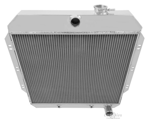 1960 1961 1962 Chevy Pickup Trucks Aluminum 4 Row Champion Radiator