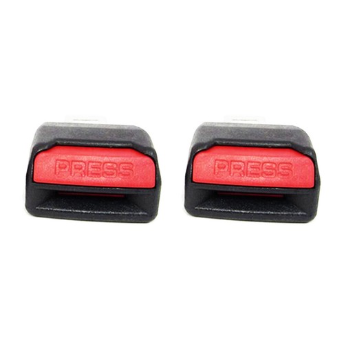 Hot Sale Auto Car Seat Belt Buckle Clip Extender Safety Alarm stopper Black