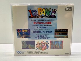 IQ PANIC - NEC PC ENGINE - CD-ROM2 GAME SYSTEM USED IGS CORP 1992