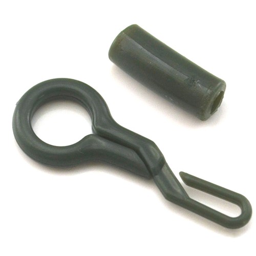 20 Satz Fishing Back Lead Clips Durable Karpfen Angeln-Tackle-MitTubes