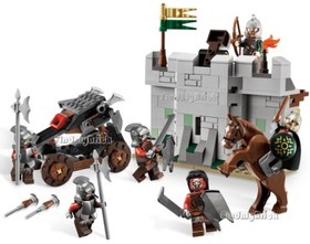 Lego Battle at the Black Gate 79007 and 2x Rohan Soldier Uruk-Hai Army 9471 NEW