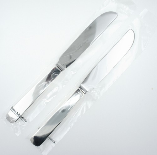ROBBE/&BERKING Alta Dessertmesser 925er Sterlingsilber 19,5 cm 53 g