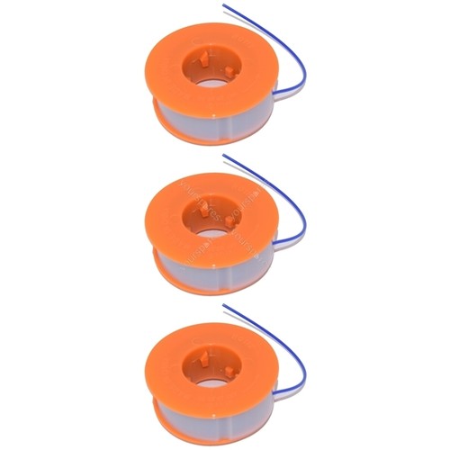 3 x rotofil Tondeuse Bobine et Ligne Convient Bosch ART2300