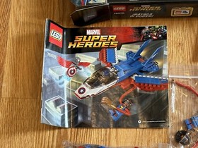 Marvel Super Heroes Lego - 76076 Captain America Jet Pursuit