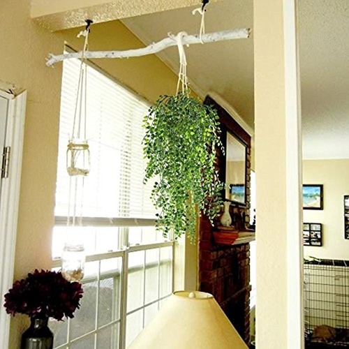 2pcs Artificial Ivy Fake Hanging Vine Plants Decor Plastic Greenery Home Wall