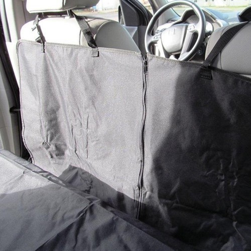 New Black Car Dog Seat Cover Cat Pet Protector Travel Auto Rear Back No Slip