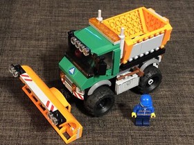 LEGO CITY 60083 Snowplough Truck 100% Complete W/ Instructions, No Box