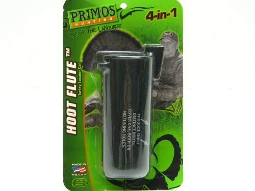 Primos 314 4-In1 Hoot Flute Owl Hoot Turkey Locator Hunting Call